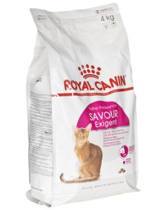 Сухой корм для кошек Savour Exigent для привередливых к вкусу 4кг Royal canin