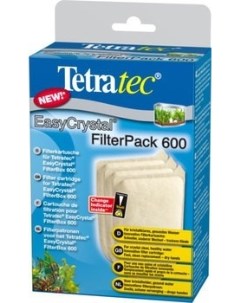 Картридж для внутреннего фильтра для EasyCrystal FilterBox 600 без угля 3 шт 220 г Tetra