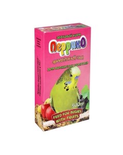 Сухой корм для волнистых попугаев Фруктовый сад 500 г Перрико