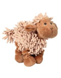 Мягкая игрушка для собак Овца коричневый 21 см Trixie