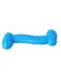 Жевательная игрушка для собак Косточка с шипами голубой длина 15 5 см Homepet