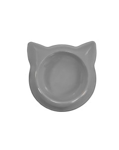 Одинарная миска для кошек Darell пластик серый 0 25 л Дарэлл