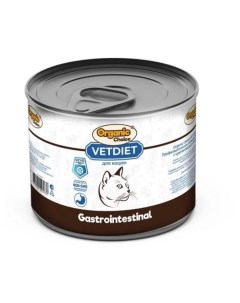 Консервы для кошек Vetdiet Gastrointestinal индейка курица 240г Organic сhoice