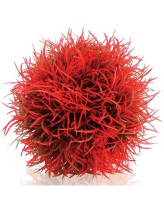 Искусственное растение для аквариума Красный водный шар пластик 10см Biorb