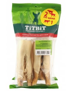 Лакомство для собак Копытце баранье 2 упаковки Titbit