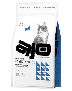 Сухой корм для кошек Cat Grand Master для пожилых 1 5 кг Ajo