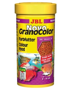 Корм для аквариумных рыбок NovoGranoColor для яркой окраски гранулы 250 мл Jbl