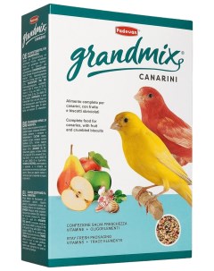 Сухой корм для канареек GRANDMIX CANARINI 2 шт по 1 кг Padovan