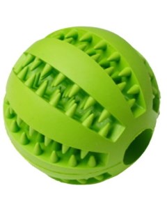 Развивающая игрушка для собак Silver Series мяч для чистки зубов зеленый 7 см Homepet