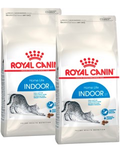 Сухой корм для кошек Indoor 27 2 шт по 0 2 кг Royal canin