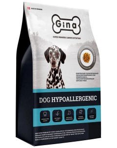 Сухой корм для собак Dog Hypoallergenic гиппоаллергенный 18 кг Gina