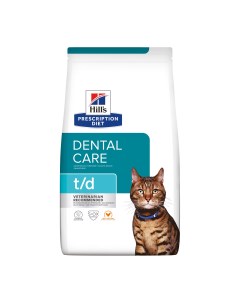 Сухой корм для кошек Prescription Diet Dental Care для полости рта 1 5кг Hill`s