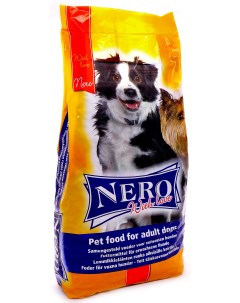 Сухой корм для собак DOG ADULT мясной коктейль 18 кг Nero gold