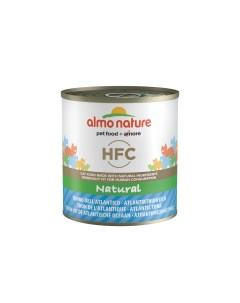 Консервы для кошек HFC Natural атлантический тунец 280г Almo nature