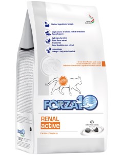 Сухой корм для кошек Renal Active при заболеваниях почек 2 шт по 1 5 кг Forza10