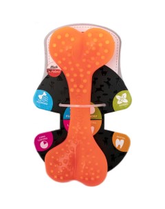 Игрушка для собак COMFY MINT DENTAL косточка 12 5 см оранжевая Comfy by aquael