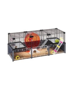 Клетка для грызунов Multipla Hamster Crystal c аксессуарами 107 5x37 5x42 см Ferplast