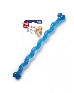Жевательная игрушка для собак Резиновая косточка голубой длина 48 см Gigwi