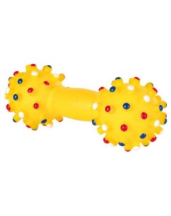 Жевательная игрушка для собак Гантель мина малая из винила в ассортименте 14 5см Trixie