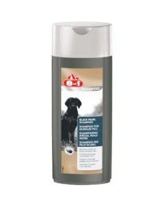 Оттеночный шампунь для собак Perfect Coat Black Pearl для темной шерсти 250 мл 8in1