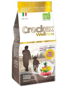 Сухой корм для собак Wellness Adult Mini конина рис 2кг Crockex