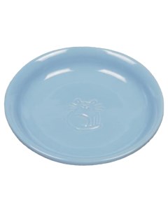 Одинарная миска для кошек керамика голубой 0 1 л Nobby