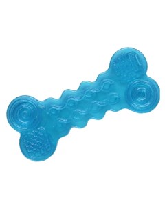 Жевательная игрушка для собак Резиновая косточка голубой длина 13 см Gigwi