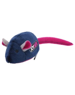 Игрушка пищалка для кошек плюш текстиль розовый синий 16 см Joyser