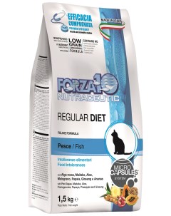 Сухой корм для кошек Regulat Diet при аллергии океаническая рыба 1 5кг Forza10