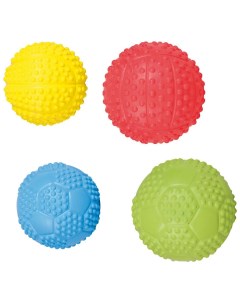 Игрушка пищалка для собак Мяч футбольный в ассортименте 5 5 см Trixie