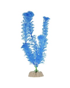 Искусственное растение для аквариума Растение L синее пластик Glofish