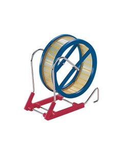 Беговое колесо для грызунов на металлической подставке в ассортименте диаметр 12см Nobby