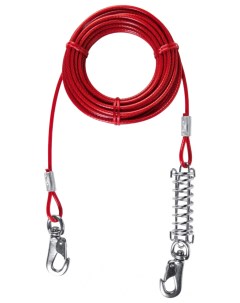 Поводок для собак Tie Out Cable 8 м красный 15939 Trixie