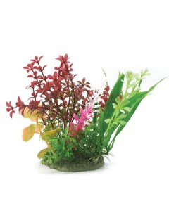 Искусственное растение для аквариума Кустик 00113042 7х12 см Ripoma
