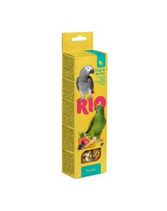 Лакомство для попугаев Палочки с фруктами и ягодами 2 х 90 г Rio