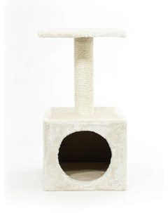 Домик для кошек Como кремовый 30х30х57 см Nobby