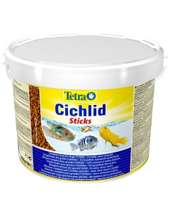 Корм для рыб Cichlid Sticks для всех видов цихлид палочки 10 л 2 шт Tetra