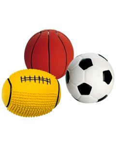 Апорт для собак мячики спортивный из латекса длина 9 3 см Ferplast