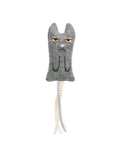 Мягкая игрушка для кошек Кошка с кисточками полиэстер в ассортименте 15 см Trixie