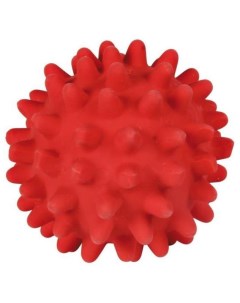 Игрушка пищалка для собак Мяч игольчатый из латекса в ассортименте 6 см Trixie