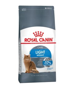 Сухой корм для кошек Light Weight Care профилактика избыточного веса 8 кг Royal canin