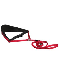 Поводок для собак Waist Belt with Leash ремень 70 120 см красный Trixie