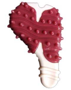 Жевательная игрушка для собак окорочок копченый красный 6 5 см Homepet