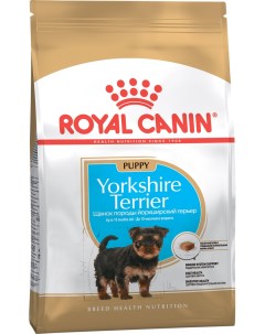 Сухой корм для щенков Yorkshire Terrier Junior птица 1 5кг Royal canin