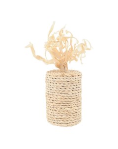 Игрушка для кошек Бабина кукурузные листья бежевый 11 см Триол