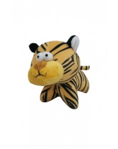 Плюшевая игрушка для собак глазастый тигр с пищалкой 12 см Papillon