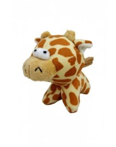 Плюшевая игрушка для собак Жираф глазастый с пищалкой 12 см Papillon