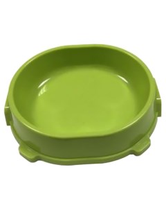 Одинарная миска для кошек и собак пластик зеленый 0 22 л Favorite