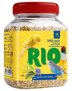 Лакомство для птиц Wild seeds Луговые семена 240 г Rio