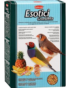 Сухой корм для экзотических птиц GRANDMIX ESOTICI 4шт по 1кг Padovan